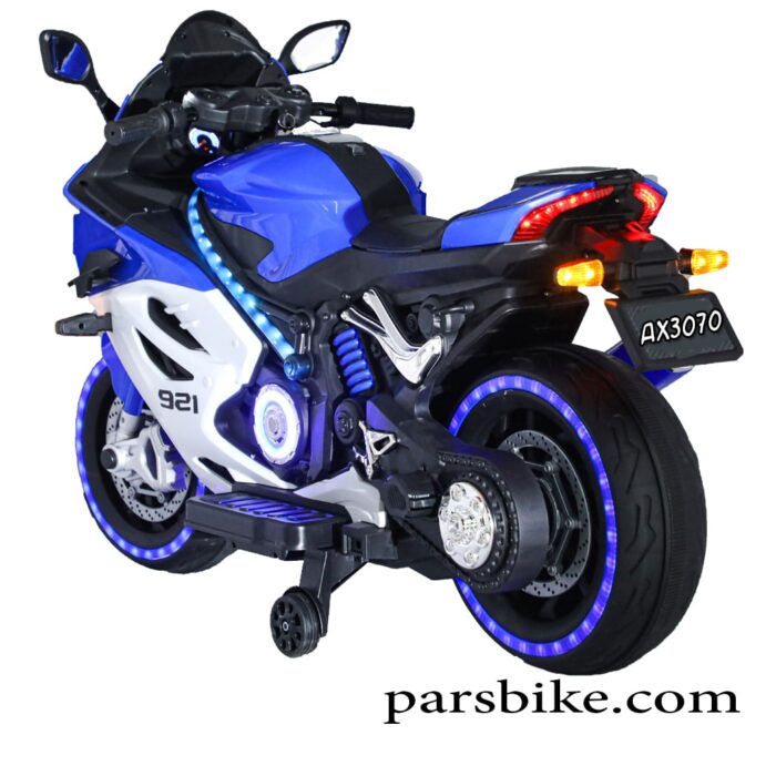 موتور شارژی هندا S1000 AX3070 آبی رنگ